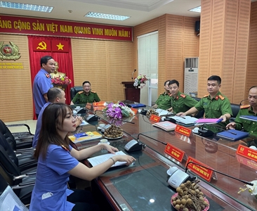 Viện KSND quận Đống Đa trực tiếp kiểm sát công tác thi hành án hình sự tại...